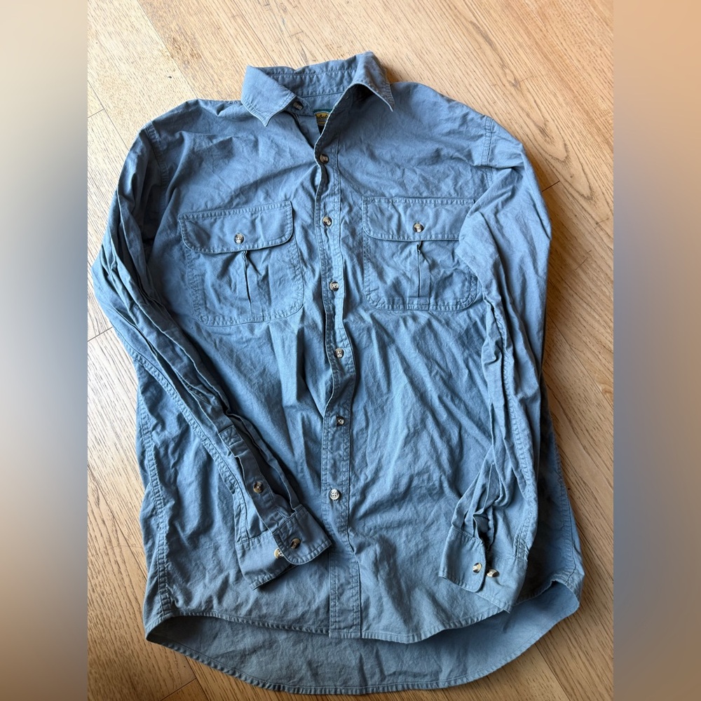 Casual Olive Cabela’s Button-Up Shirt